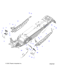 Chassis, Clutch Guard, Footrests, & Runningboards