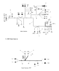 Wire Harness, Main/Hood