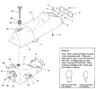 Seat & Gas Tank Assembly Classic