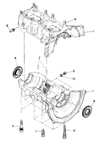Crankcase Supertrak