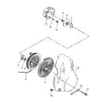 Recoil Starter 500 Sp/500 Sks