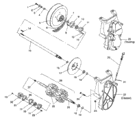 Drive Train Assembly Classic / & Classic Touring / 0930865