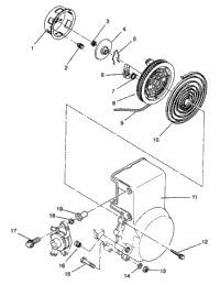 Recoil Starter Xlt
