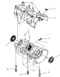 Crankcase Assembly Classic Touring 0942875