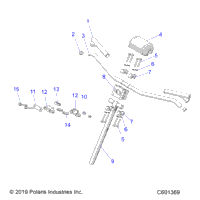 Steering, Upper & Handlebar Asm. All Options