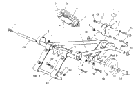 Front Torque Arm Assembly 500 Carb