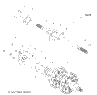 Drive Train, Jackshaft & Driveshaft