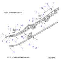 Suspension, Rail, Lh/Rh