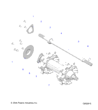 Drive Train, Jackshaft & Driveshaft S25tlc9bs/9Bsm/9Bel