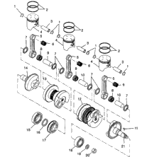 Piston & Crankshaft Ultra Sp