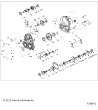 Drive Train, Gearcase Asm