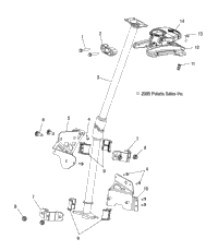 Steering Post, Assembly /Fsa