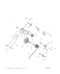 Suspension, Torque Arm, Rear