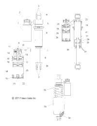 Suspension, Shock, Front