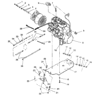 Engine Mounting 500 Efi / 0930674 & 500 Efi Sks / 0930574