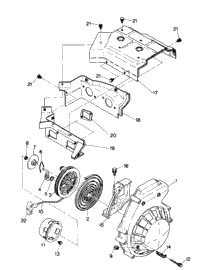 Blower Housing And Recoil Starter Sport