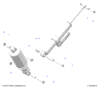 Suspension, Shock Mounting, Rear Susp