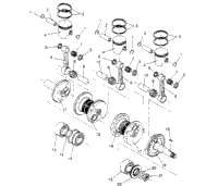Piston & Crankshaft Rxl