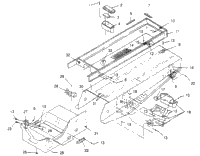 Tunnel Assembly Widetrak Gt & European Widetrak Gt E952061