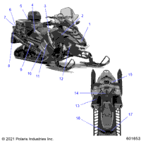 Body, Decal, Adventure, Black Side Panel Option S22fje8ps/Pe
