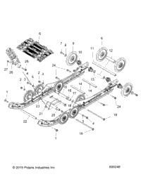 Suspension, Rear & Track S19dclps/6Pem