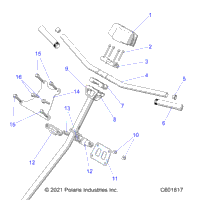 Steering, Hbar, Steering Post, Grips