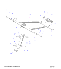 Suspension, Torque Arm, Front 2.75" Opt