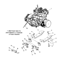 Engine Mounting /Esa/S05ns8cs/Csa