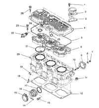 Cylinder Assembly Xlt/,Xlt Sp/0930667 & Xlt Sks/0930567