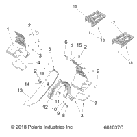 Chassis, Clutch Guard & Footrests All Options
