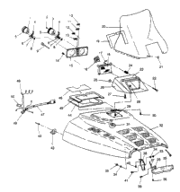Hood Assembly Xlt 0950756, Xlt Sks , Xlt Sks Euro E950556 & Xlt Sks