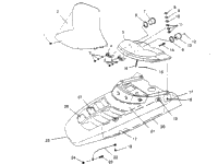 Hood Assembly 440 0952760, 440 Sks 0952560, & European 440 Sks