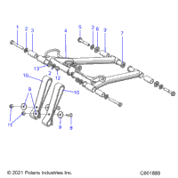 Suspension, Torque Arm, Front