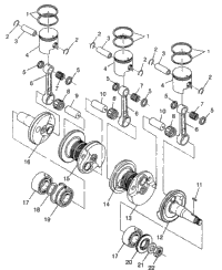 Piston & Crankshaft Rxl