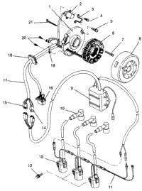 Magneto Assembly Xlt 0940767, Xlt Sp & Xlt Sks 0940567
