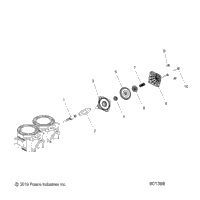 Engine, Exhaust Valves & Solenoid