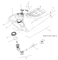 Fuel System, Fuel Tank Asm. All Options