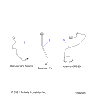 Electrical, Gps Harness And Antenna