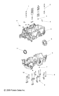 Engine, Crankcase