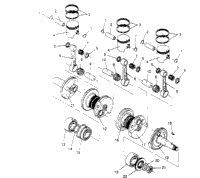 Piston & Crankshaft Rxl