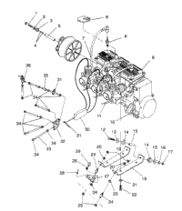 Engine Mounting Xlt/,Xlt Sp/0930667 & Xlt Sks/0930567