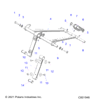 Suspension, Torque Arm, Front