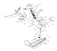 Front Suspension And Ski Trail