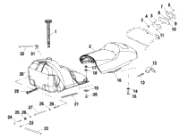 Seat And Gas Tank