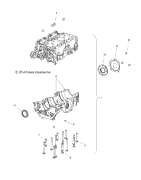 Engine, Crankcase