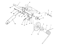 Rear Torque Arm Assembly 500 Efi / 0930674 & 500 Efi Sks / 0930574