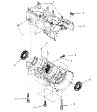 Crankcase Assembly 500 Carb