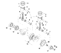 Piston & Crankshaft S03nb5bs/As03nf5bss03ne5bs