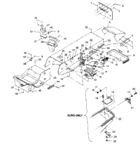 Tunnel Assembly Xlt Touring & European Xlt Touring E952857