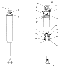 Fox Shock Gas, Rear E985678